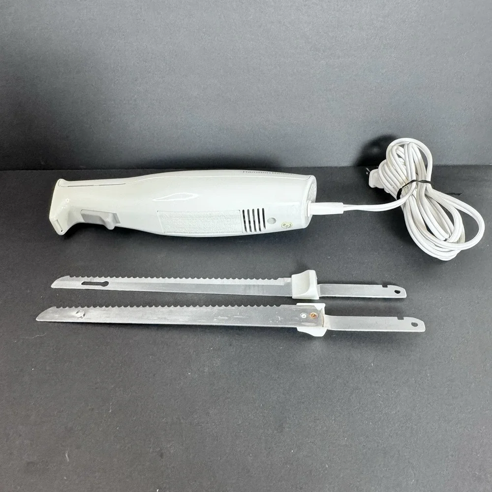VTG Hamilton Beach Precise Slice Electric Knife #74260 In Original Box Works GUC